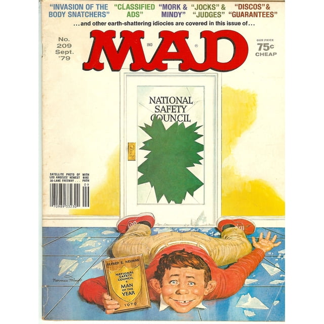 MAD Magazine No 209 Sept 1979