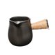 thumbnail image 3 of Tetera de cerámica con asa envuelta en cuerda, tetera de hojas sueltas, infusor de té negro, 3 of 9