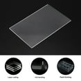 thumbnail image 3 of 20pcs Transparent Acrylic Sheets Multifunction Plastic Panels for Crafting Project Picture Frame Cutting, 3 of 5