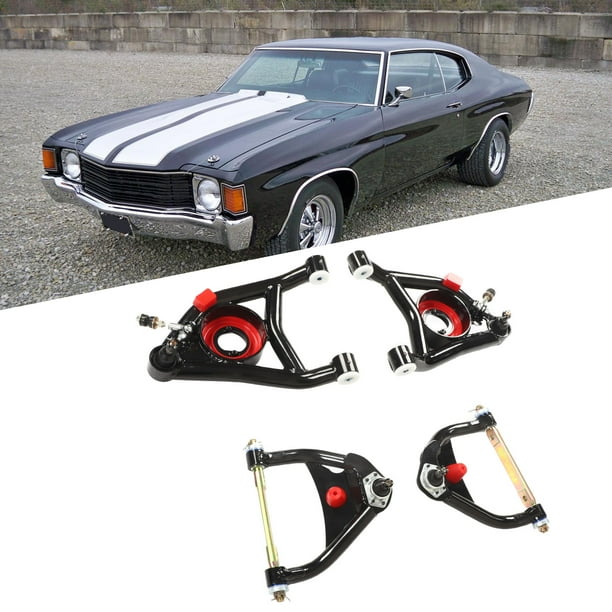 Tubular Control Arm Set, Rugged Structure Upper Lower Improve Handling