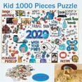 thumbnail image 3 of Puzzle Paper Puzzle 2020 New Year‘s Puzzle Home Parent Child Interactive Toys, 3 of 6
