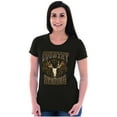 thumbnail image 3 of Country Western Born N Raised Skull Womens Slim Fit Graphic Tee Brisco Brands S, 3 of 5
