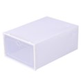 thumbnail image 1 of Caja de zapatos, zapatero de plástico transparente / caja de almacenamiento de zapatos Abanopi blanco, 1 of 7