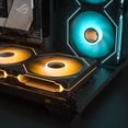 thumbnail image 5 of DARKROCK F120 3in1 120mm Infinite Mirror Design Case Fans with 24 LED Lights PWM Control & ARGB effect, Hydraulic HDB Bearing for Low-Noise Operation - Suitable for Most PC Cooling Systems - Black, 5 of 9