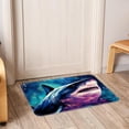 thumbnail image 6 of Shark Modern Polyester Non-Slip Floor Rug Office Mat, Machine Washable Office Rugs, 6 of 6