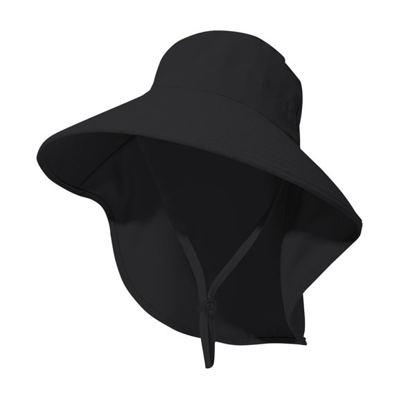 HONHUZH Summer Hats Womens Wide Brim Sun Hat With Windproof Chin Strap UPF 50 Summer Fishing Hat