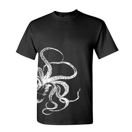 KRAKEN giant squid octopus titan greek - Cotton Unisex (Best Geek T Shirts)