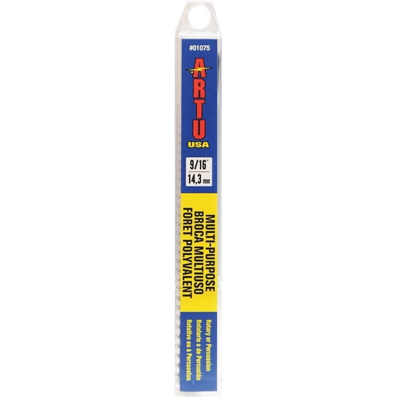 9/16In x 6-1/4In Multi-Purpose Drill Bit