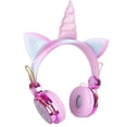 thumbnail image 3 of Auriculares Para Niños Auriculares Con Cable Montados En La Cabeza Cómodos Ajustables Con Micrófono Auriculares De Dibujos Animados Scienceny EL016407-02, 3 of 5