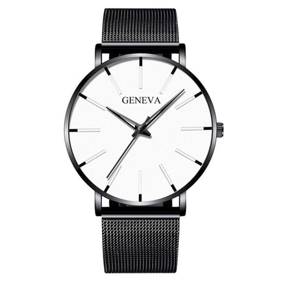 LEHOZIHEQ Women's Quartz Watches, Ultra-Thin Gorgeous Simple Petite Wrist Watches Small Dial Mesh Steel Bracelet