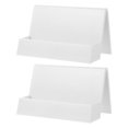thumbnail image 1 of Miangastore 2pcs Business Card Display Holder Name Cards Stand Business Card Stand For Exhibition Office Desk Organizing Displaying, 1 of 8