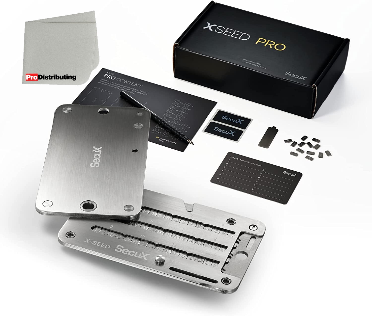 YubiKey Protective Case Crypto Wallet Protective Case - Waterproof  Shockproof Aluminum For Ledger Nano & YubiKey Ledger Nano S Plus Case