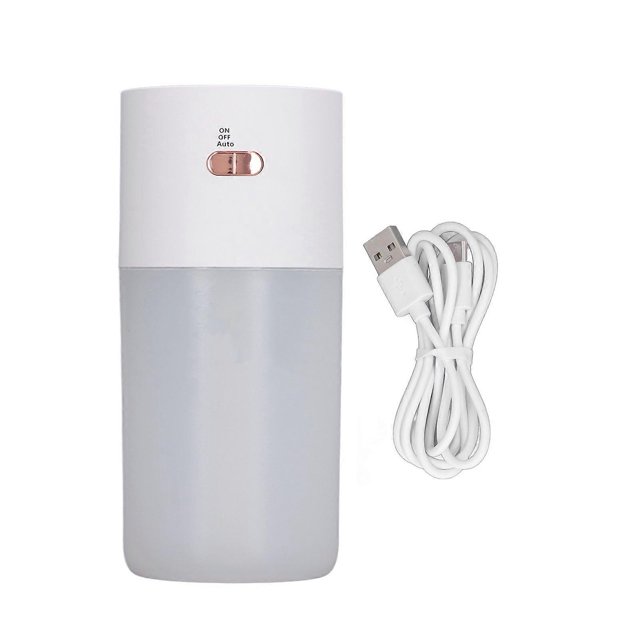 Rechargeable Automatic Alcohol Dispenser 2W 300ML DC5V White Touch Free Alcohol Sprayer Dispenser for Car Hotel