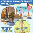thumbnail image 4 of Balance Stepping Stones for Kids 5pcs Non-Slip River Stones, Indoor and Outdoor Toys Lawn Games for Toddler Ages 18 mouth 2 3 4 5+, 4 of 9