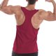 thumbnail image 4 of pstuiky Camisetas sin mangas para hombre, Camiseta deportiva de manga corta con cuello redondo, ajustada y de alta resistencia, de color liso para hombre Camisas de hombre m, 4 of 6