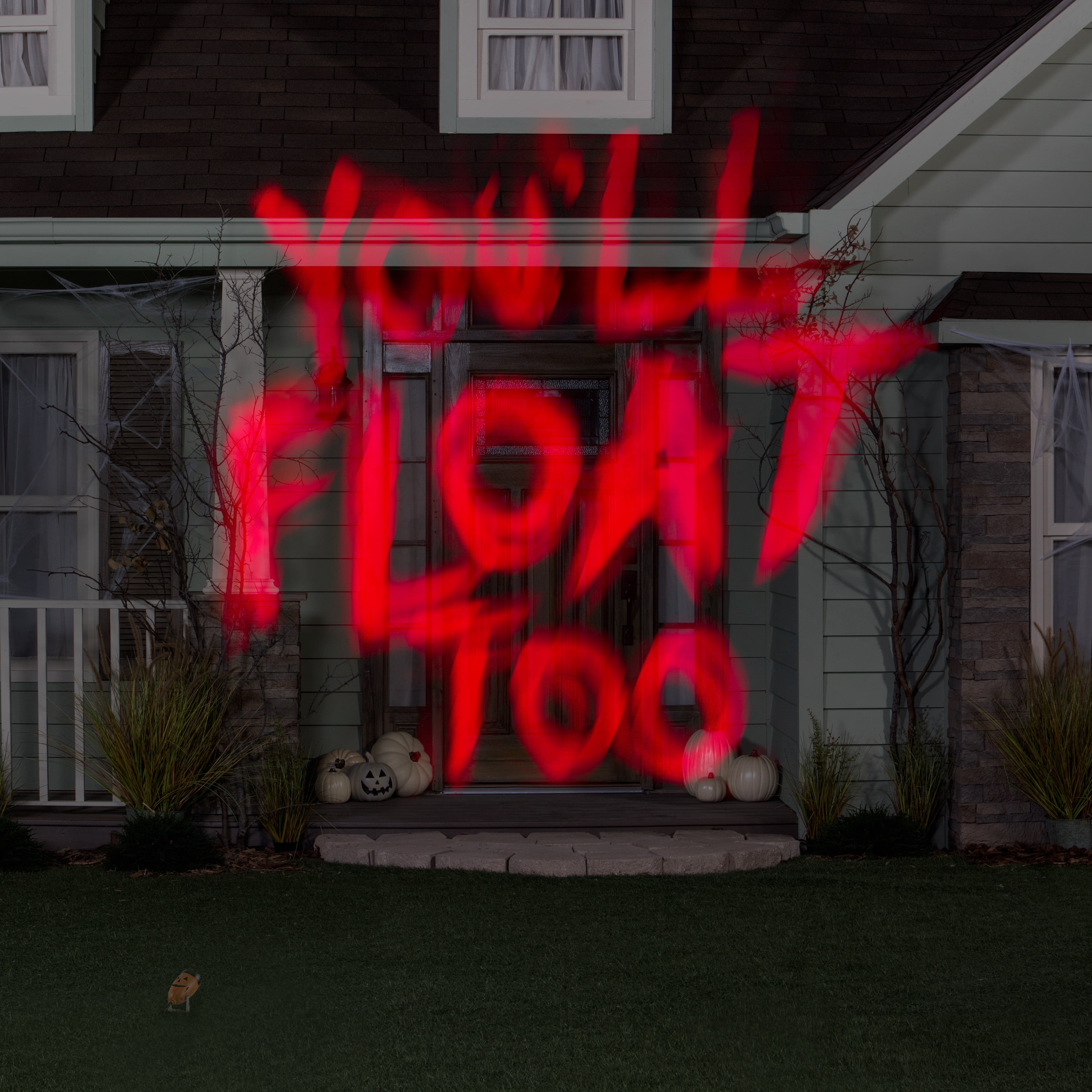 10 Inch It Pennywise You'll Float Too Halloween LightShow Projection Shadowave