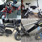 36V 10Ah Ebike Battery 5 Pins Lithium ion Rechargeable Battery 750W for Electric Bike