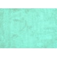thumbnail image 1 of Ahgly Company Machine Washable Indoor Rectangle Abstract Turquoise Blue Contemporary Area Rugs, 8' x 12', 1 of 4