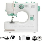 Compact Home Electric Sewing Machine, 12 Built-In Stitch Patterns, Led Lighting Function, Electric Portable Sewing Machine, Dual-Speed Control, One-Touch Reverse Stitch, With Sewings Kits