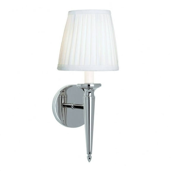 Norwell Lighting - Georgetown - One Light Wall Sconce-Polish Nickel Finish -