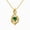 Green- May, variant on Midir&Etain Birthstone Necklace Sapphire Infinity Symbol Pendant 14K Gold Plated September Gift
