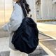 thumbnail image 5 of Mochila informal de lona unisex mochila universitaria de gran capacidad para adolescentes y estudiantes, 5 of 9