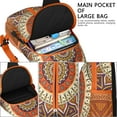 thumbnail image 5 of Ethnic Mandala Sling Backpack with Tribal Boho Pattern, Lightweight Durable Crossbody Daypack, Adjustable Strap, Multiple Compartments for Travel, Gym, Daily Commuting, 5 of 5
