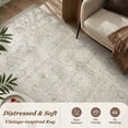 thumbnail image 3 of SIXHOME 8'x10' Area Rugs for Living Room Modern Area Rugs Machine Washable Rugs Beige, 3 of 6