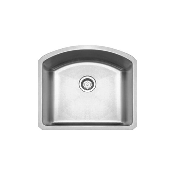Whitehaus Brushed Stainless Steel Chefhaus Series Single Bowl Undermount Sink