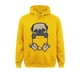 thumbnail image 3 of Sudadera con capucha de bolsillo con diseño de patas de pug, para amantes de los perros, para hombres y mujeres, regalo, para motociclistas, ropa gótica, 3 of 4