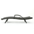 thumbnail image 5 of Soleil Outdoor Grey Wicker Armed Chaise Lounge, 5 of 10