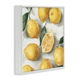 thumbnail image 3 of Stupell Industries Citrus Lemons Over White Food & Beverage Painting White Framed Art Print Wall Art, 12 x 12, 3 of 9