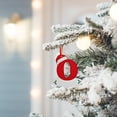 thumbnail image 4 of 26 English Letter Christmas Hat Pendant, 4 of 4