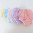 thumbnail image 3 of Soft EVA Fabric Reusable Diaper Pants for Toddler Comfortable Solid Color Nappy Pants for Home or Outdoor Activity, 3 of 8