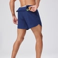 thumbnail image 5 of MOJOGO Men's Training Shorts Lightweight Quick Dry Athletic Workout Shorts Work Running Shorts with Rear Zipper Phone Pocket XL, 5 of 7