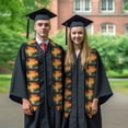 thumbnail image 7 of Kdxio Tropical Sunset Paradise Graduation Stole Class, Graduation Sash, Unisex Adult 36" Academic Commencements-Sharp Corner, 7 of 7