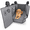 Gray-Standard, variant on Black Standard XL Dog Hammock For Full-Size Crew Cab Fold-Up Seats