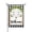 Color 1, variant on Amhnf Welcome Garden Flag With Black And White Checkered Border And Greenery Decor For Home Outdoor Garden Yard Decor 12x18 inch