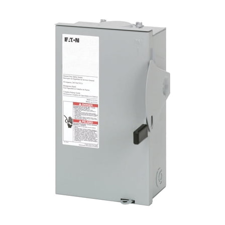 Eaton 30A DG Series Rainproof General-Duty Safety Switch DG221NRB
