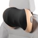 thumbnail image 1 of Almohada para reposacabezas de automóvil ergonómica y cómoda, soporte para cuello, poliéster, espuma de memoria, ajustable, albaricoque, negro, 1Pc, 1 of 1