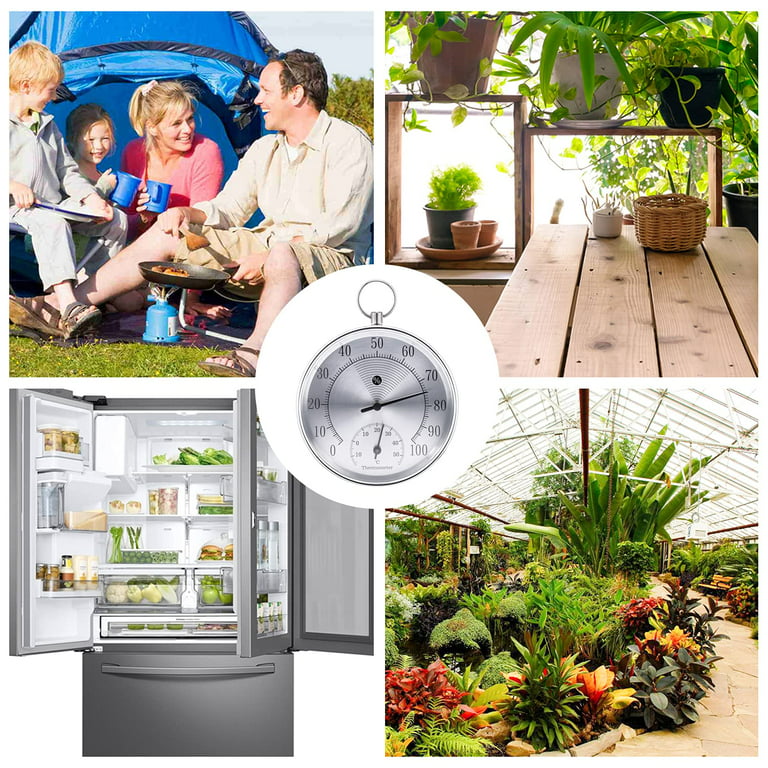 Wall Thermometer 10 Indoor & Outdoor Thermometer Decorative Large Outdoor  Thermometers For Patio Garden Greenhouse No