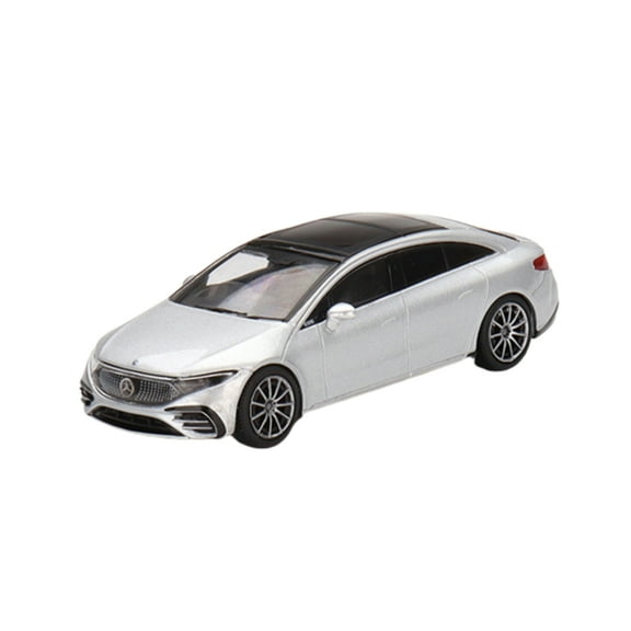 Mercedes Benz EQS 580 4MATIC Diecast Model 1:64 scale Silver