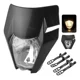 thumbnail image 2 of Carcasa Negra Del Faro H4 Faro De Conversión Motocross Ktm, 2 of 8