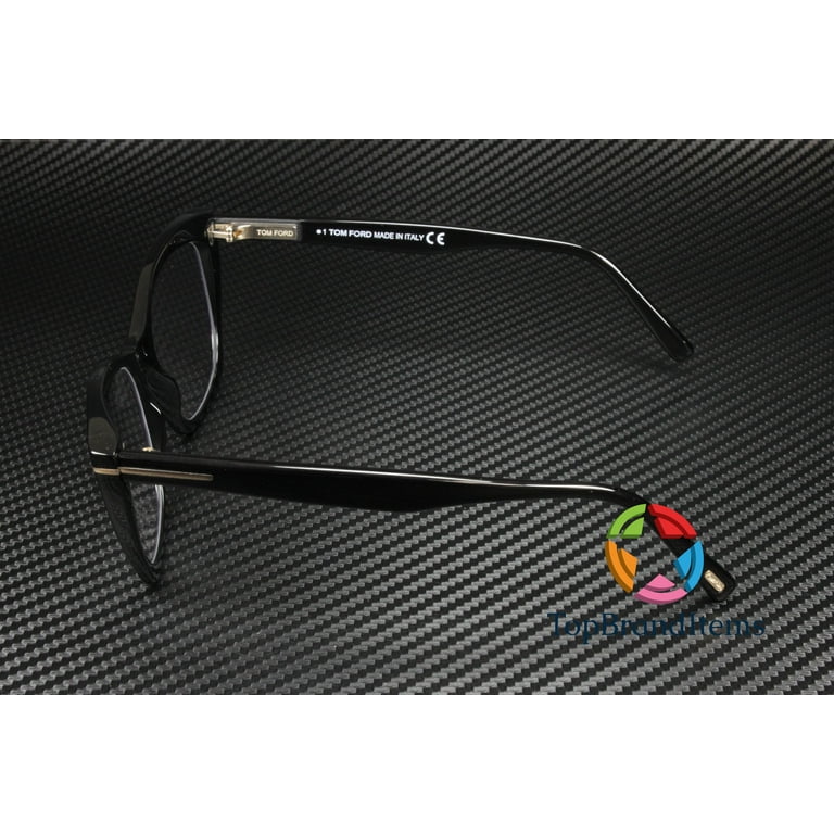 TOM FORD FT5709 B 001 Shiny Black Plastic blue filter 54 mm