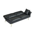 thumbnail image 5 of Derzers Twin Tufted Futon Frame, Black, 5 of 6