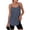 Navy, variant on DAFPZW Women's Workout Tank Tops Spaghetti Strap Sleeveless Scoop Neck Athletic Racerback Camisole Tops Gym Yoga Summer Shirts