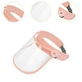 thumbnail image 6 of QccHieUs Face Shield Clear Visor Women Men Versatile Reusable Full Face Faceshield Splash pink, 6 of 9