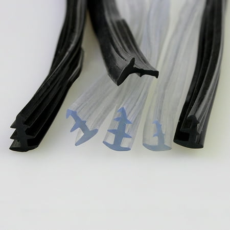 

GDHOME 2M PVC Door Gasket Seal Strip Glass Fixed Repair Seal Shockproof Waterproof