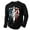 Black, variant on America 250 Shirt Casual Sporty Color Long Sleeve T Shirt Comfortable Athletic Fit Crew Neck Top For Daily Wear And Workout Activities For Men
