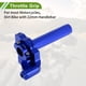 thumbnail image 5 of Empuñadura del Acelerador de 22mm Unique Bargains con 1 Tornillo de Ajuste Azul M10, Empuñadura de Acelerador de Motocicleta de Aleación de Aluminio CNC para Manillar de 7/8" 22mm Azul, 5 of 6